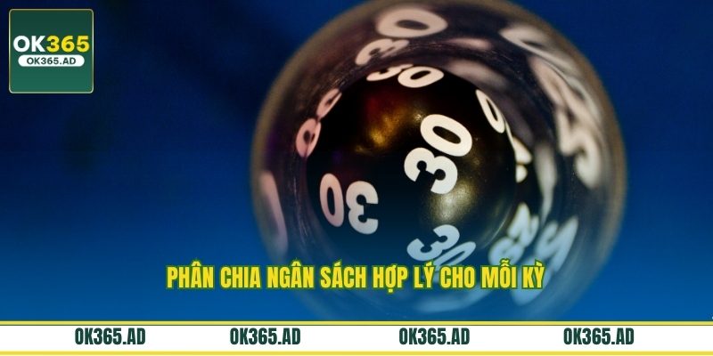Phân chia ngân sách hợp lý cho mỗi kỳ Phân chia ngân sách hợp lý cho mỗi kỳ