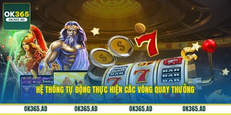 Hệ thống tự động thực hiện các vòng quay thưởng Hệ thống tự động thực hiện các vòng quay thưởng