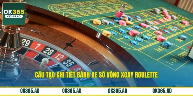 Cấu tạo chi tiết bánh xe số vòng xoay roulette Cấu tạo chi tiết bánh xe số vòng xoay roulette